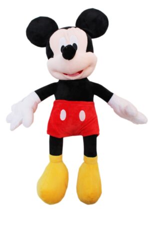 Jucarie de plus, Mickey Mouse, rosu, Recostore, 18/100 cm, REC1111
