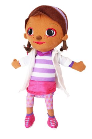 Jucarie de plus, Doctorita plusica, multicolor, Recostore, 20x35 cm, REC1091